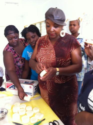 Training preserving of fruit & manufacturing of soap and body cosmetics